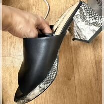 Сабо на каблуке 38