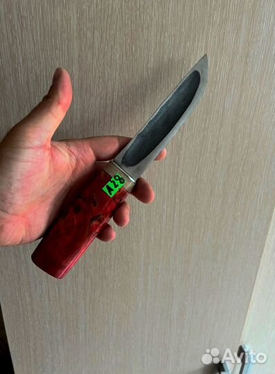 Нож якутский Кованный 110х18ш