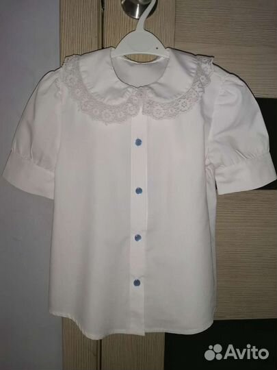 Блузки для школы 122-128