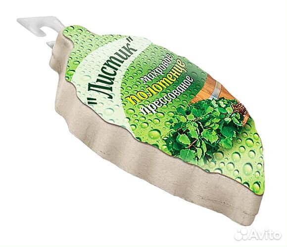 Полотенце махровое банные штучки Листик (30*60 см