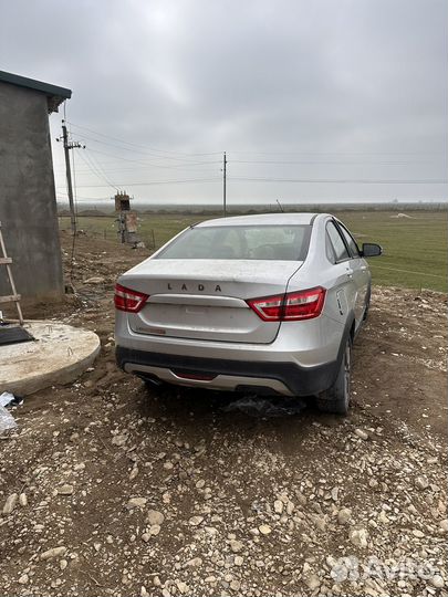 LADA Vesta 1.6 CVT, 2021, битый, 80 000 км