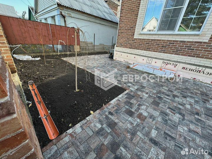 Тротуарная плитка с укладкой под ключ