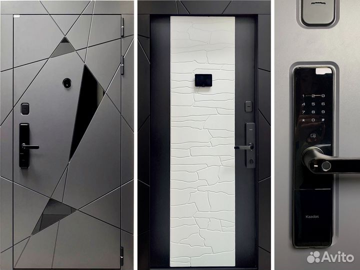 Входная дверь с электромагнитным замком