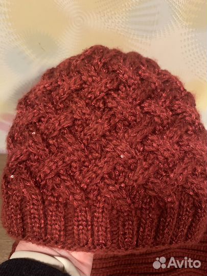Снуд+шапка новый комплект