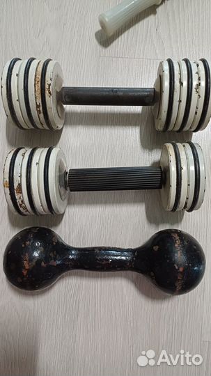 Гантели разборные бу
