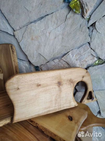 Доска для подачи. Разделочная доска. Карагач