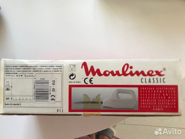 Электрический нож Moulinex