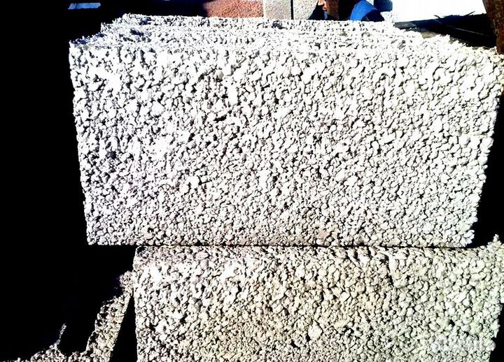 Керамзитные блоки и креамзитобетонные блоки RRG-17