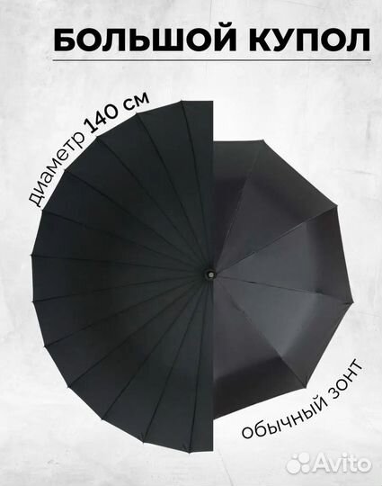 Зонт трость новый