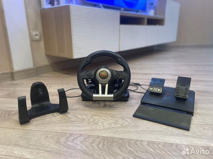 Игровой руль PXN V3II 180 градусов