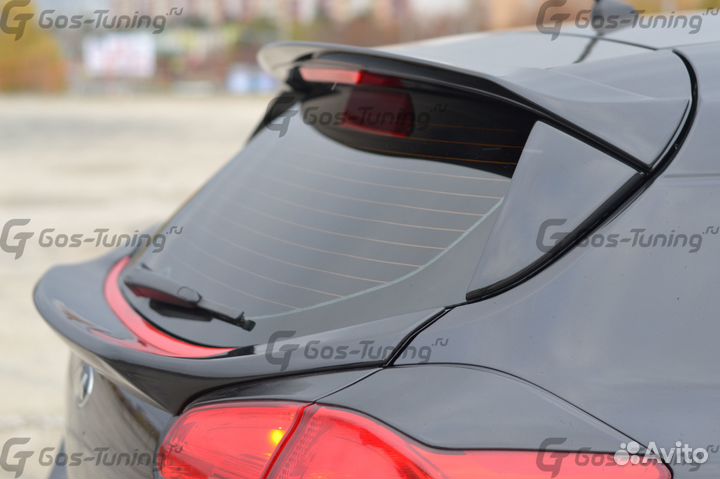 Тюнинг спойлер нижний GT-Line на Kia Ceed JD