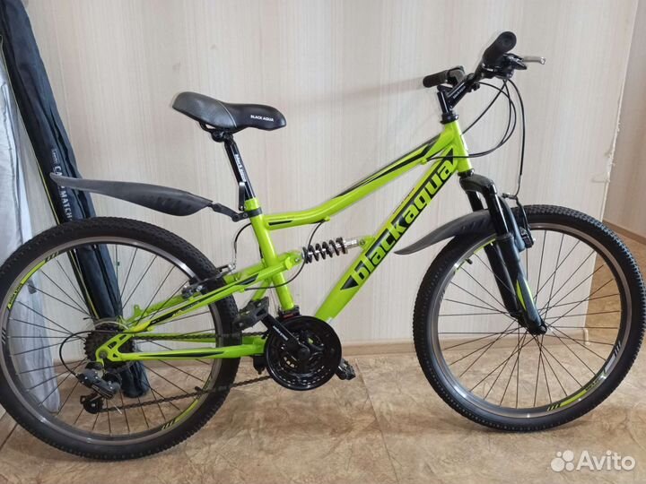 Велосипед black aqua