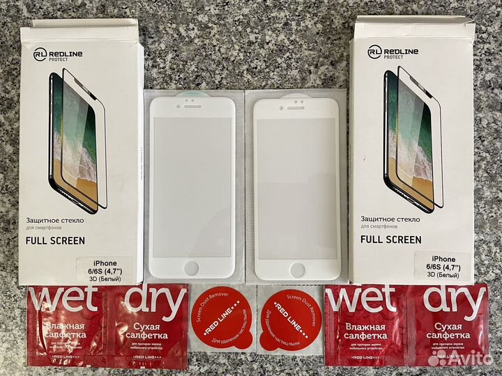 Защитное стекло iPhone 6/6s