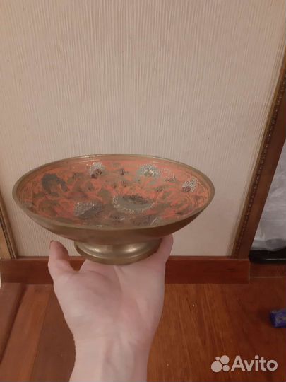 Ваза для фруктов конфет СССР