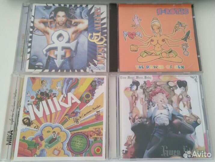 Cd зарубежная музыка: pop, rock, sound tracks