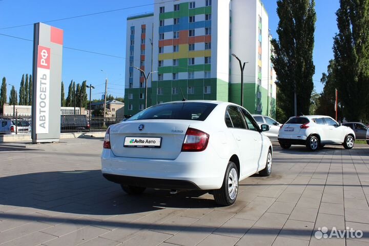 Skoda Rapid 1.6 МТ, 2019, 95 058 км