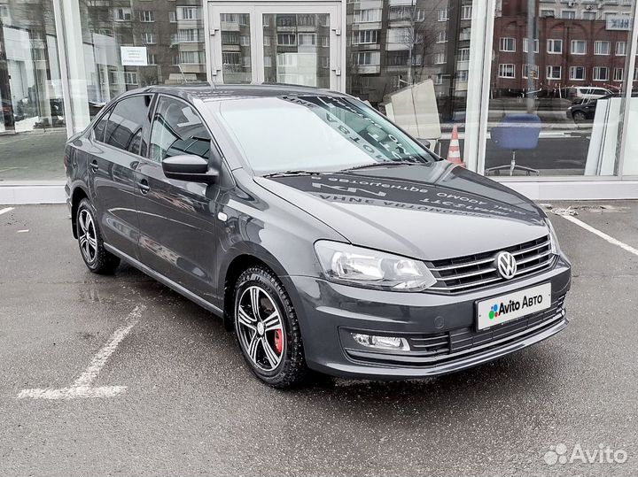Volkswagen Polo 1.6 AT, 2016, 116 000 км