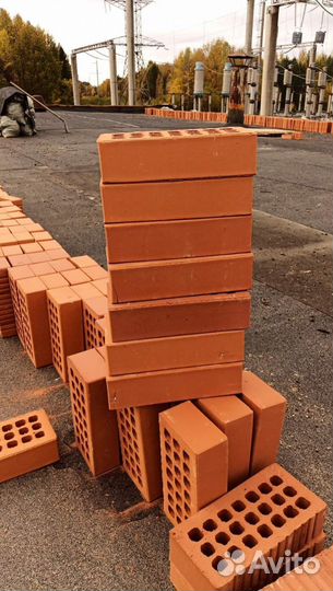 Кирпич лицевой одинарный гладкий Барселона