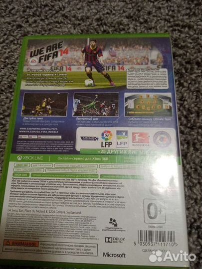 Игра для приставки xbox 360 fifa 14