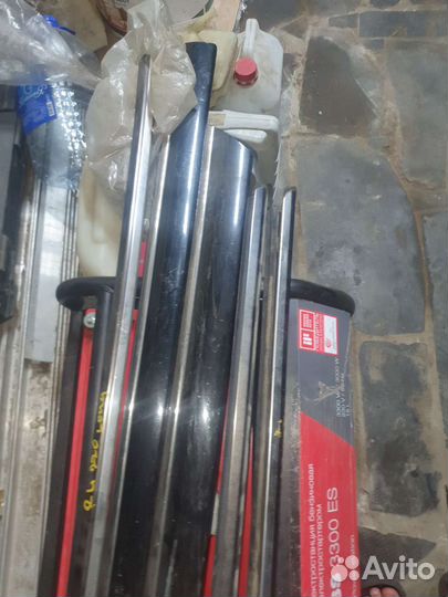 Mercedes w220 long молдинг двери с хром