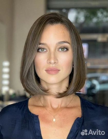 Модель на женсую стрижку к мастеру со стажем