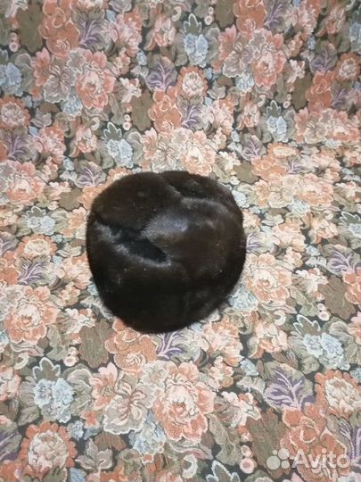 Норковая шапка мужская