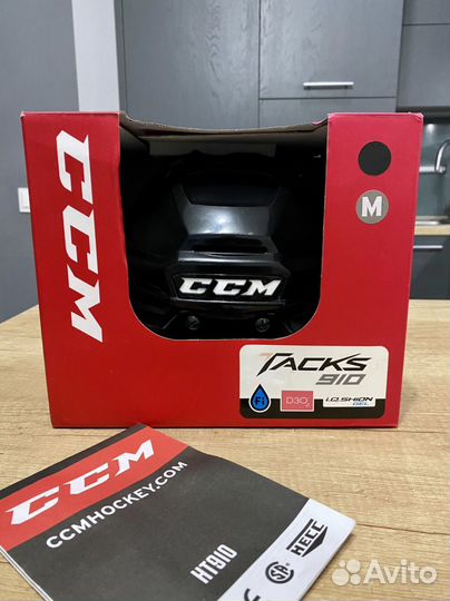 Шлем хоккейный ccm tacks 910 sr M