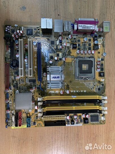 Материнская плата 775