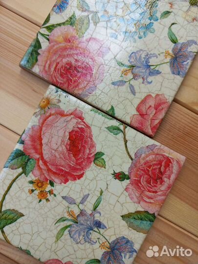 Плитка декоративная, ручная работа