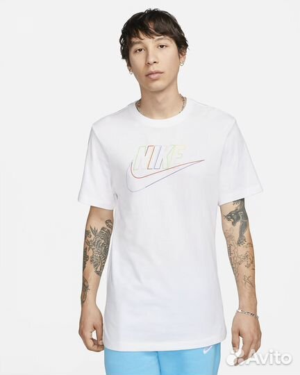 Футболка Nike Sportswear Men's T-Shirt Club White