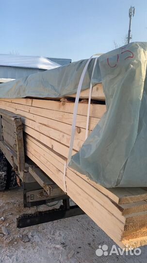 Доска обрезная 40x100x6000