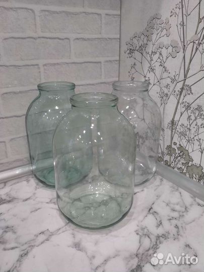 Банки стеклянные 3 литра
