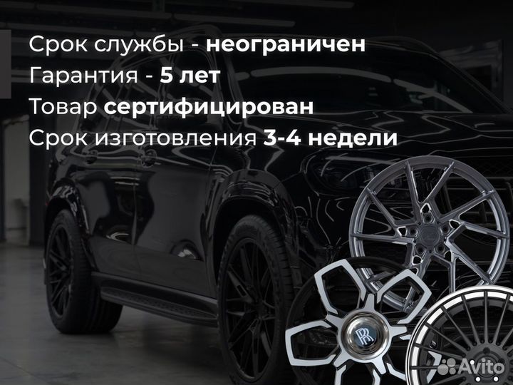 Кованые диски R25 Lexus LS,LC,ES,UX,NX,GX,LX,RX