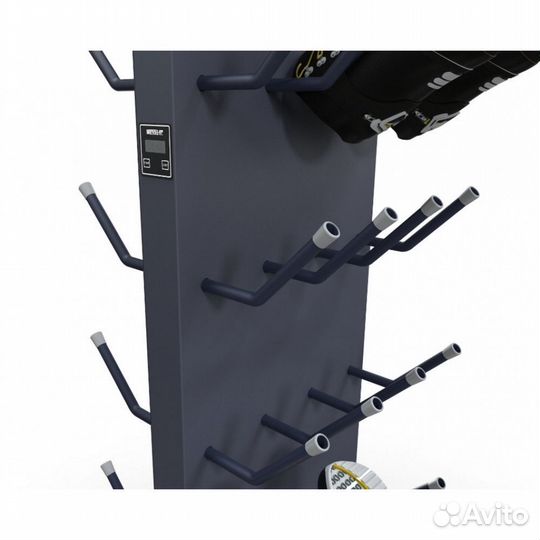 Сушильный стеллаж сл1-Эконом для обуви, двухсторонний 205х60х68см sled-24