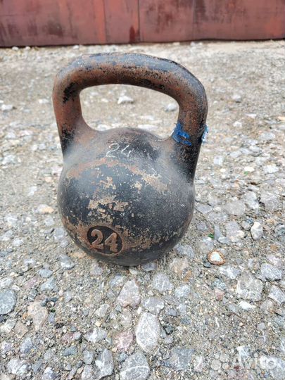 Гиря 12кг, 16 кг, 24кг, 32кг, медболл 6кг