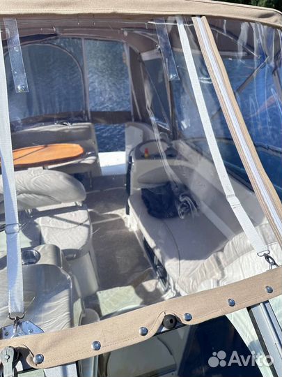 Замена пвх стекла на тенте катера