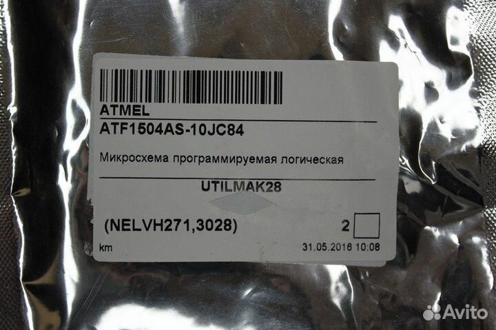 2 шт ATF1504AS-10JC84 ATF1504 Микросхема программи