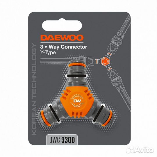 Коннектор Y-образный daewoo dwс 3300