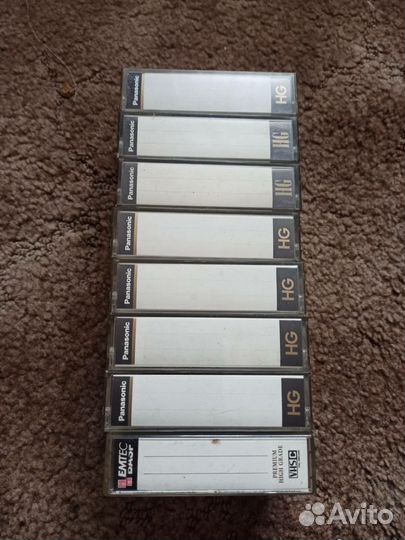 Видеокассеты Panasonic vhs c