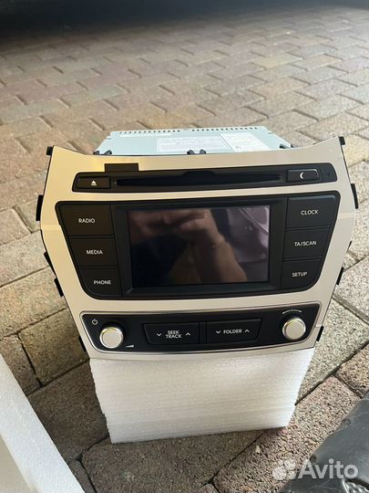 Штатная магнитола hyundai santa fe 3