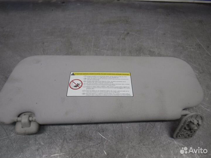 Козырек солнцезащитный правый Peugeot 207 ET3J4