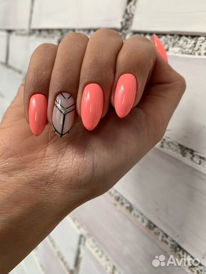 Маникюр гель лак