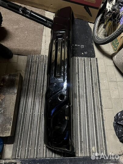 Передний бампер на ниву