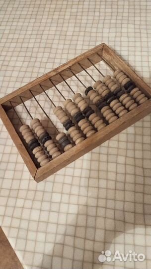 Счеты деревянные детские