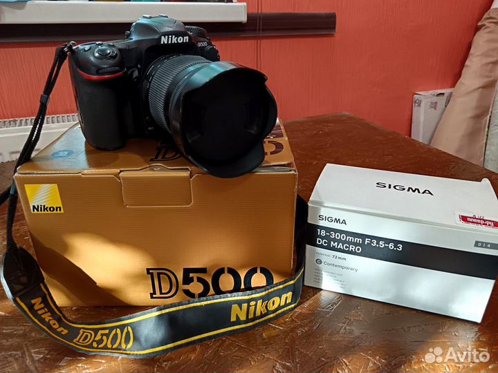Фотоаппарат nikon D500