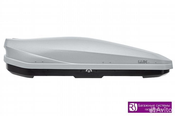 Бокс на крышу Lux Irbis 175 серый матовый