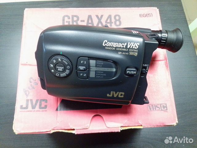 Кассетная видеокамера JVC GR-AX48. На запчасти купить в Санкт ...