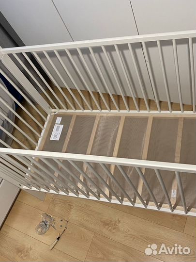 Кровать IKEA гулливер с матрасом Plitex