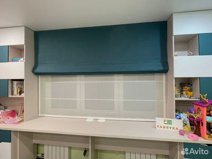 Римские шторы с электроприводом