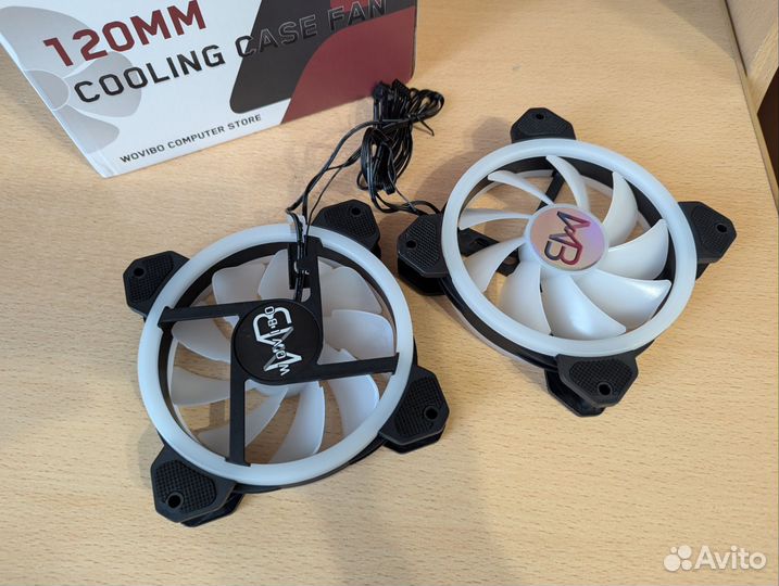 Комплект 120 мм A-RGB вентиляторов 6 шт